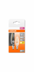 Osram LED žárovka E14 ve tvaru svíčky 2,5 W 250 lm 2 ks 10 x 3,5 cm (V x Š)