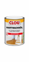 CLOU Tvrdý voskový olej Transparentní saténově lesklý 2,5 l