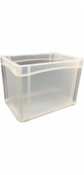 Eurobox-System Systémová krabice Eurobox celostěnná 30 x 20 x 22 cm průhledná
