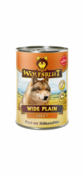 Wolfsblut mokré krmivo pro psy Wide Plain pro dospělé koně se sladkými bramborami 395 g