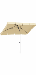 Schneider Schirme Balkónový slunečník Schneider Aquila 225 cm x 120 cm přírodní s push-up mechanismem