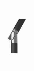 Schneider Schirme Balkonový slunečník Schneider Tunis 270 cm x 150 cm antracitový s funkcí naklápění