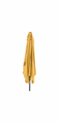 Sonstige Balkónový slunečník 300 cm x 200 cm žlutý s klikovým mechanismem
