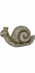 Sonstige Zahradní figurka šneka 8 cm hnědá