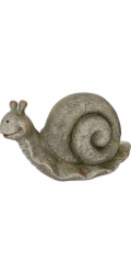 Sonstige Zahradní figurka šneka 12,5 cm hnědá