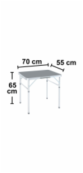 Sonstige Kempingový stůl Calimesa s hliníkovým rámem 25/65 cm x 70 cm x 55 cm