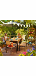 Sonstige Zahradní lavice Bonlee pro 2 osoby FSC® 84,5 cm x 114 cm x 60,25 cm