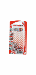 Fischer Hmoždinky DuoPower O 6 mm x 30 mm S A2 K 4 kusy se šroubem A2