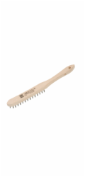 LUX-TOOLS Ocelový drátěný kartáč , 2 řady
