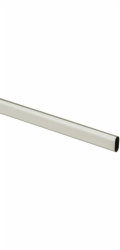 Hettich Oválná šatní tyč 1200 mm ocel nikl matná