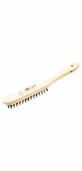 LUX-TOOLS Ocelový drátěný kartáč , 3 řady