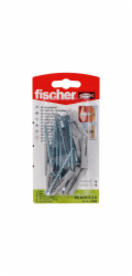 Fischer Univerzální hmoždinky UX 6 x 35 RSK (s okrajem) se šroubem (10 ks)