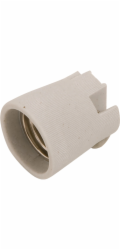 Sonstige Objímka E27, bílý porcelán
