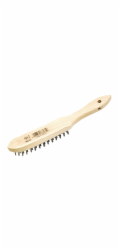 LUX-TOOLS ocelový drátěný kartáč 5 řad