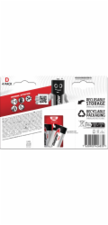 Energizer Alkalické baterie Max D Mono, 4 ks