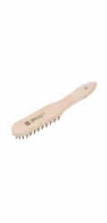 LUX-TOOLS Ocelový drátěný kartáč 6 řad