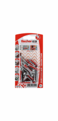 Fischer Hmoždinky DuoPower O 6 mm x 30 mm S PH K 12 kusů se šroubem s čočkovou hlavou