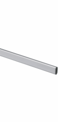 Hettich Oválná šatní tyč 1200 mm ocel stříbrošedá