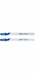 LUX-TOOLS Bimetalové pilové listy na dřevo a plast s T-stopkou 75 mm