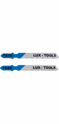 LUX-TOOLS Plátky do přímočaré pily z nerezové oceli s T-stopkou 50 mm