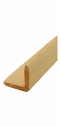 Döllken Profiles Úhlová lišta borovice 40 mm x 40 mm délka 2400 mm