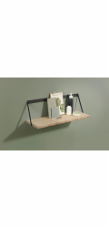 Dolle Dřevěná police Lite Nature 60 cm x 15 cm x 2 cm dubová dýha