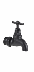Dolle Příslušenství pro kohoutky pro systém trubkových polic 20 mm (3/4") Černá matná