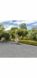 Eurostone Porcelánová kameninová deska na terasu Station Iron R11 šedá 60 x 60 x 2 cm 2 ks.