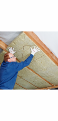Rockwool Izolační vlna Klemmrock s třecím tmelem WLG 035 z kamenné vlny o tloušťce 200 mm
