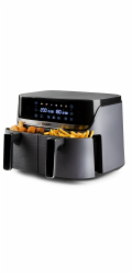 Dvojitá horkovzdušná fritéza 4+4 l - digitální - DOMO DO552FR