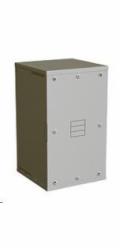 Solarix rozvaděč nástěnný SENSA 21U 600mm, dveře plech, RAL 7035 SENSA-21U-66-21-G