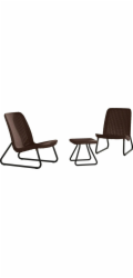 Zahradní nábytek Keter Rio Patio set whiskey hnědý