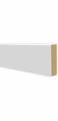 Döllken Profiles Cubu flex life 40 bílá soklová lišta, 13 mm x 40 mm, délka 2500 mm
