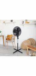 Sonstige Černý stojanový ventilátor, průměr 40 cm