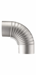Firefix koleno kouřovodu 90° O 120 mm hliník