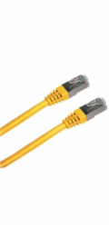 Patchkabel S/FTP,Cat6,2xRJ45, 0,5m žlutý