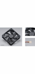 AKASA ventilátor DFS122512L 120x120, Sleeve bearing, 17.5 dBA, 3 pin