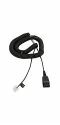Jabra 8800-01-94 QD-RJ45, 0,5-2m Jabra QD-RJ45, 0,5-2m, coiled - Siemens Open Stage