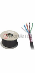 Alantec KIF5OUTZ305 síťový kabel Černá 305 m Cat5e U/UTP (UTP)