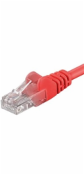 PremiumCord Patch kabel UTP RJ45-RJ45 CAT6 10m červená
