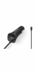 Aligator nab. do auta 2xUSB výstupem 2,4A, černá