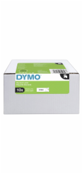 Dymo D1 ORIGINAL etiketovací páska VALUE PACK, černá na bílé, 19mm x 7m