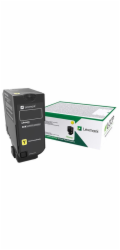 Originální toner Lexmark pro CS/X827, žlutý (73B20Y0)