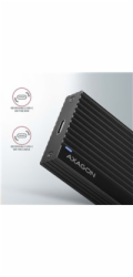 AXAGON EEM2-GTR, USB-C 3.2 Gen 2 - M.2 NVMe SSD kovový THIN RIB box