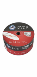 HP DVD-R 4,7 GB 16x 50 kusů (HP1650S-)