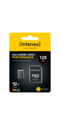 Intenso microSDXC          128GB Class 10 UHS-I U1 Performance