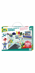 Lena Kreativní kufřík Jumbo modrý 800 ks