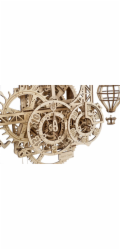Hračka Ugears 3D dřevěné mechanické puzzle Nástěnné hodiny Aero