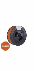 C-TECH Tisková struna (filament) PREMIUM LINE, PETG, žlutooranžová, RAL2000, 1,75mm, 1kg