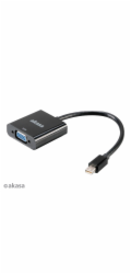 AKASA redukce Mini DisplayPort na VGA (D-SUB), 20cm